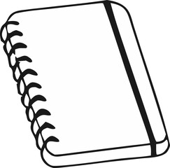 Outline Spiral Notebook