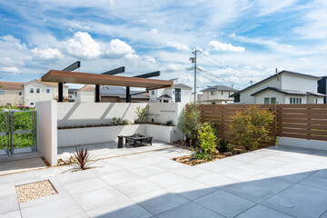 オシャレな庭｜エクステリア｜外構｜新築戸建て住宅