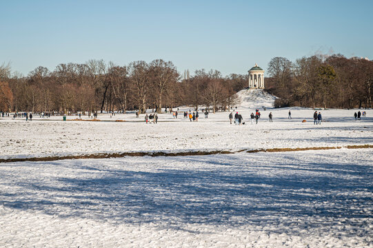 winter in the park