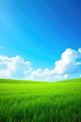 Fototapeta premium Azure Sky Endless Expanse of Pristine Blue Symbolizing Clean Energy and a Hopeful Future. Ideal for Environmental Sustainability and Clean Technology Projects.