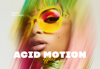 Acid Motion Photo Effect