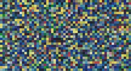 Fototapeta premium Modern pixelated background with vibrant colors for a creative design look