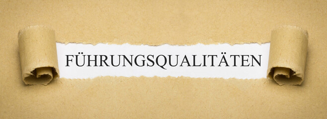 Führungsqualitäten