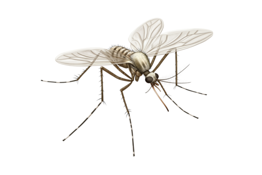 Flying mosquito insect PNG transparent
