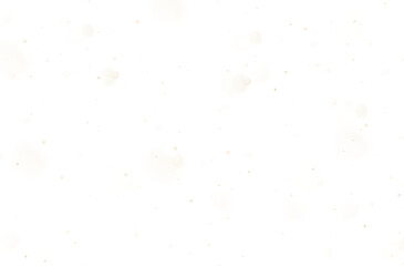 Christmas bokeh dust snowflakes isolated on transparent background