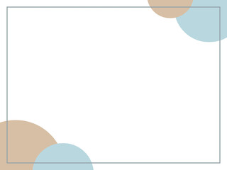 シンプルでレトロカラーの背景テンプレート｜ビジネス・プレゼン資料・スライド用デザイン