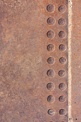 background of the rivets