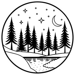 Forest Whispers Illustration