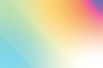 Trendy geometric Vibrant Gradient Mesh with Diagonal Lines.