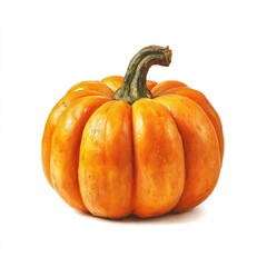 Pumpkin pumpkin vegetable illustration.