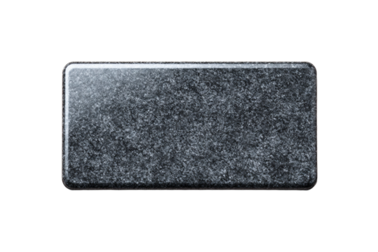 A grey square with a black border