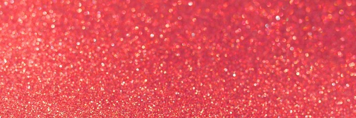 Red pink glitter bokeh circle glow blurred and blur abstract. Glittering shimmer bright luxury