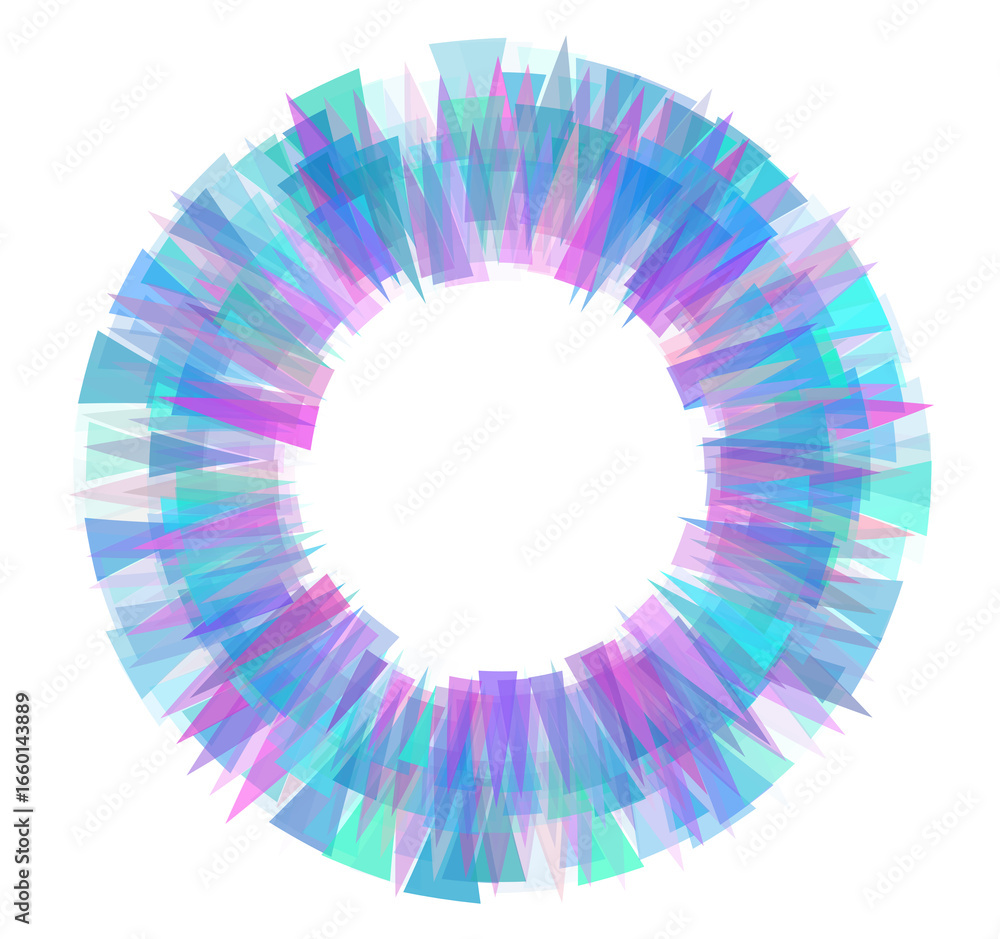 Poster design elements symbol editable color halftone frame circle pattern on white background. jpg frame w