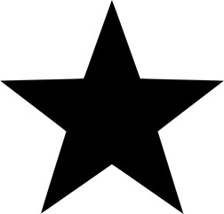 Obraz premium star on white background