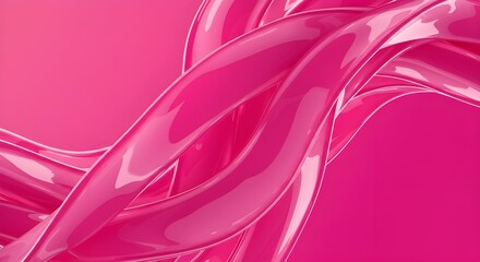 Un primer plano de un fondo de pantalla rosa con un diseño ondulado en la mitad inferior de la pared