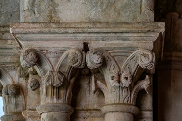 Priverno, Latina, Italy. Cistercian Abbey of Fossanova.