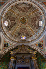 Obraz premium Priverno, Latina, Italy. Co-Cathedral of Santa Maria Annunziata