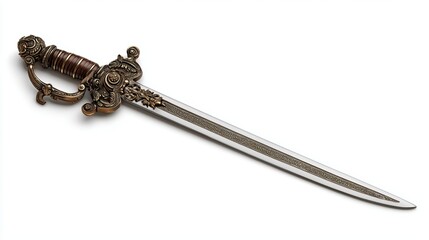 Cutlass isolated on white background