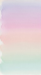 Delicate pastel gradient wash offering a serene ethereal textured watercolor background