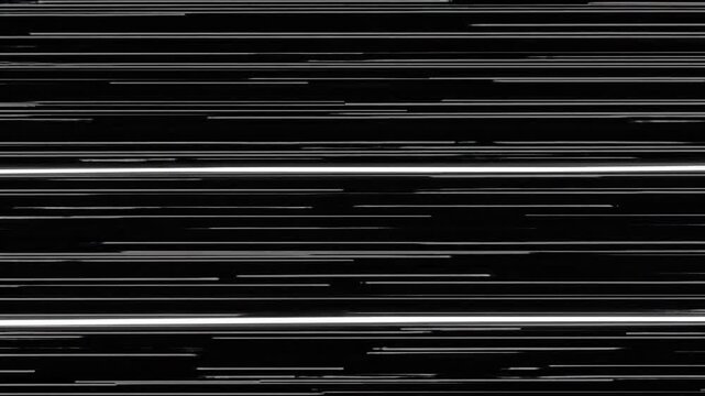Abstract Black and White Horizontal Lines Texture
