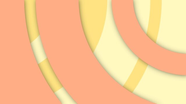 Animated Circles Overlay Looping Background
