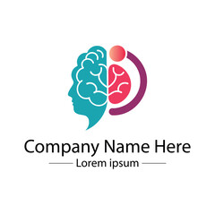 Minimalist Mental Health Logo Design