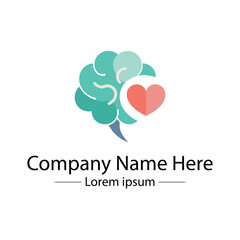 Minimalist Mental Health Logo Design