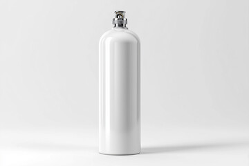 Refillable gas cylinder, mini lighter, modern design with white background