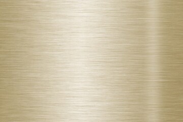 Shiny gold metal texture background with brushed surface and polished plate effect for modern design and decorative element