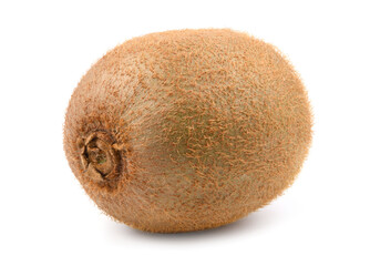 Kiwi fruit isolated on white.