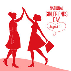 Celebrating national girlfriends day with a special design