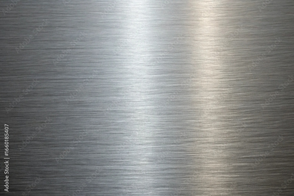 Poster shiny silver metal texture background with a smooth surface and a bright, metallic color for a luxur