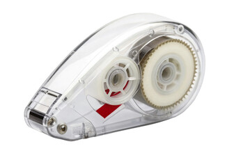 Naklejka premium Correction Tape isolated on a transparent background.