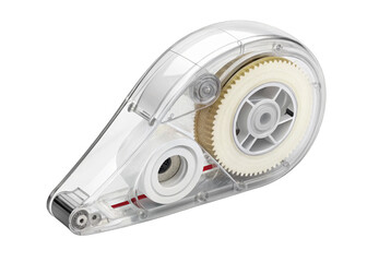 Naklejka premium Correction Tape isolated on a transparent background.