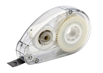 Naklejka premium Correction Tape isolated on a transparent background.