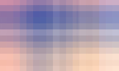 Pixelated Gradient Vector Background with Geometric Squares and Soft Color Palette

