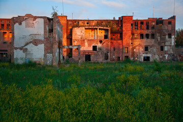 old abandoned factory