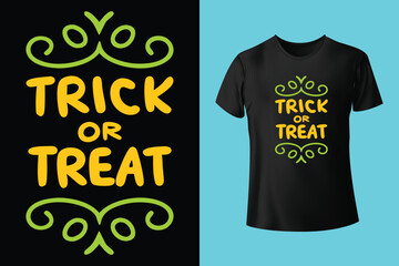 Obraz premium happy halloween t shirt design