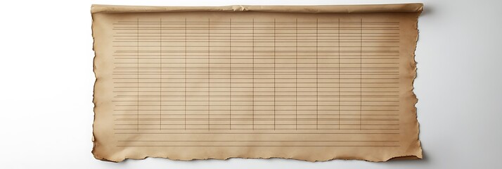 old paper on wood background