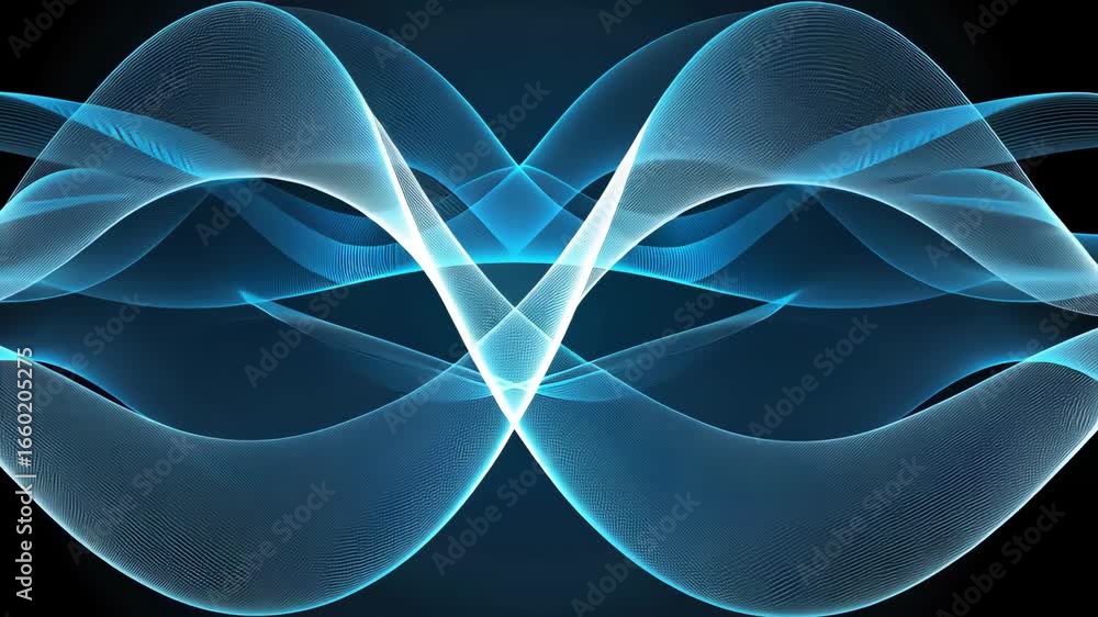 Poster colorful and mesmerizing sound waves are displayed in captivating patterns that highlight the artist