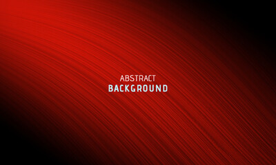 Elegant Abstract Red Background Design with Thin Curved Line Patterns Creating a Dynamic Texture and Modern Gradient Effect for Digital, Technology, and Professional Presentation Use