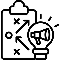 Marketing Plan Icon