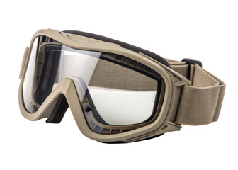 Tactical Goggles isolated on a transparent background.