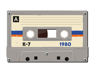 K-7 tape vintage