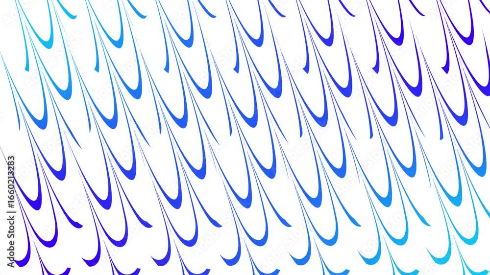 Aufkleber abstract blue gradient pattern background animation