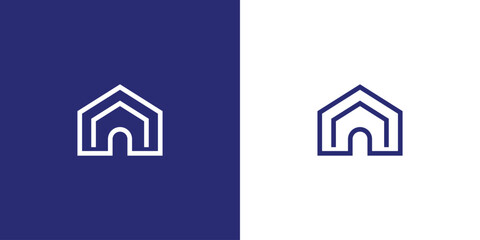 Elegant House Logo Design. Suitable for Property Business or Home Builder