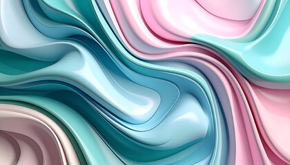 Abstract pastel swirl background.