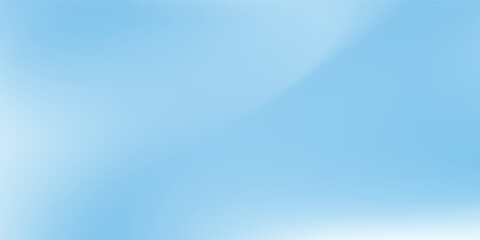 Aesthetic clear blue sky set. Summer season blue pastel colored vertical vector banner. Blurred sky gradient background. Simple soft light modern best