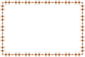 Unique Sharp Red Color Frame, Photo Frame, Border Frame with White Background, Amaizing Style Frame, Unique Frame