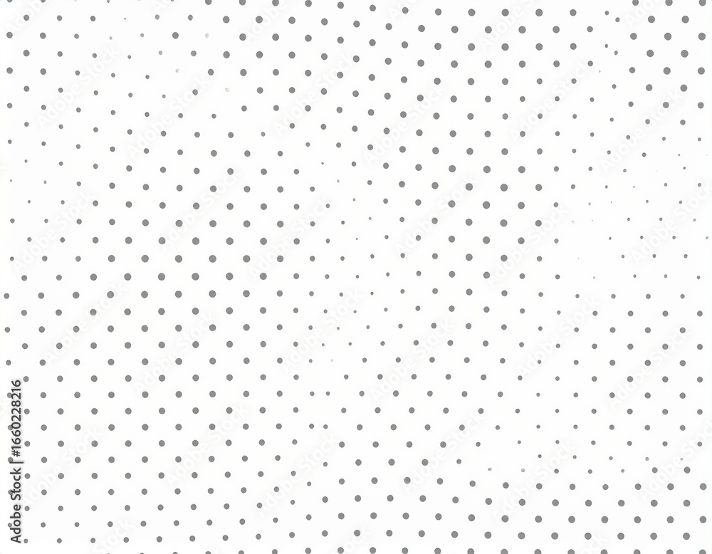 Poster a repeating pattern of small grey circles on a white background creates a subtle visual effect.